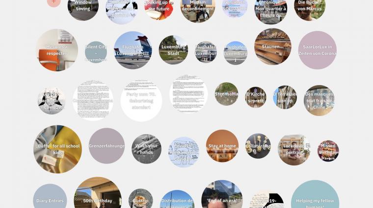 covidmemory homepage
