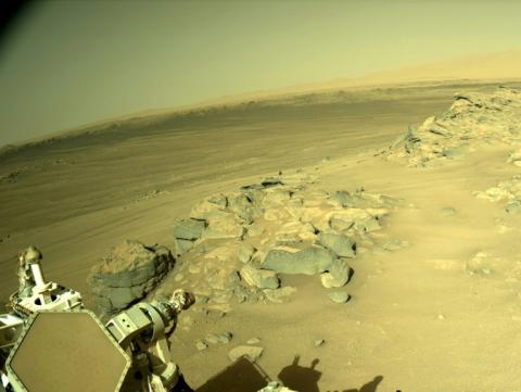 Ein Roboter der US-Raumfahrtorganisation Nasa auf dem Mars hat erstmals Geräusche aufgenommen, die nach Angaben von Wissenschaftlern beweisen, dass es auf dem Roten Planeten blitzt. Dies könnte auch für künftige bemannte Mars-Missionen eine Rolle spielen.
